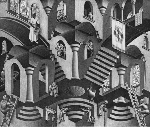 M.C. Escher: Del patrón de la Alhambra al videojuego